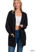 Popcorn cardigan