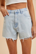 Comfort Stretch Denim Shorts