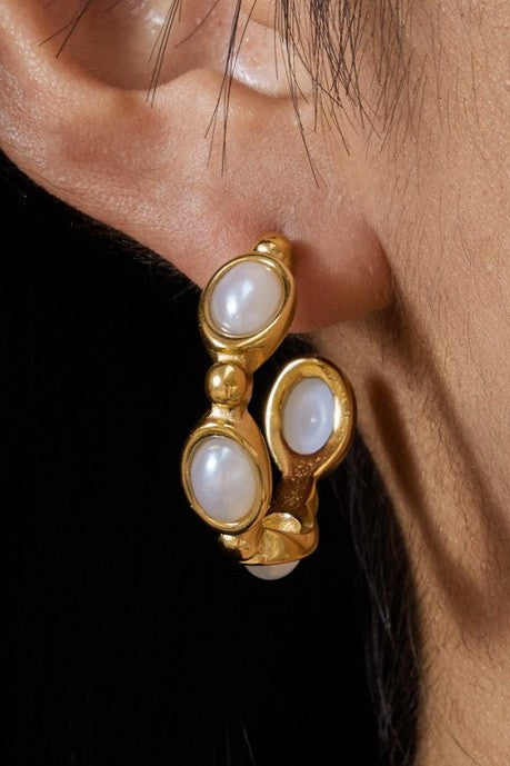 Isla earrings (water resistant + tarnish free)