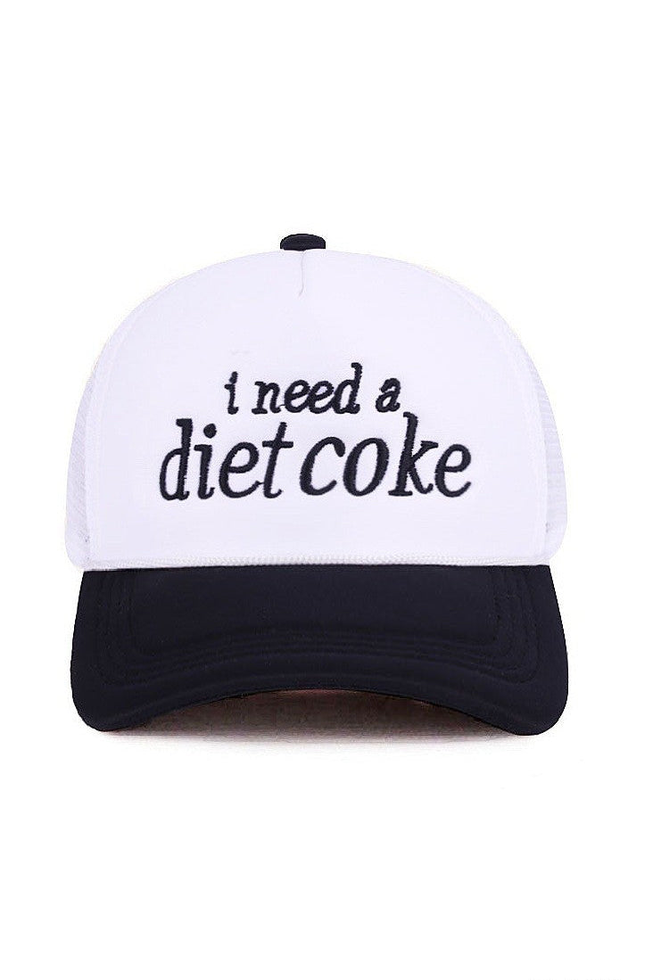Diet Coke trucker hat