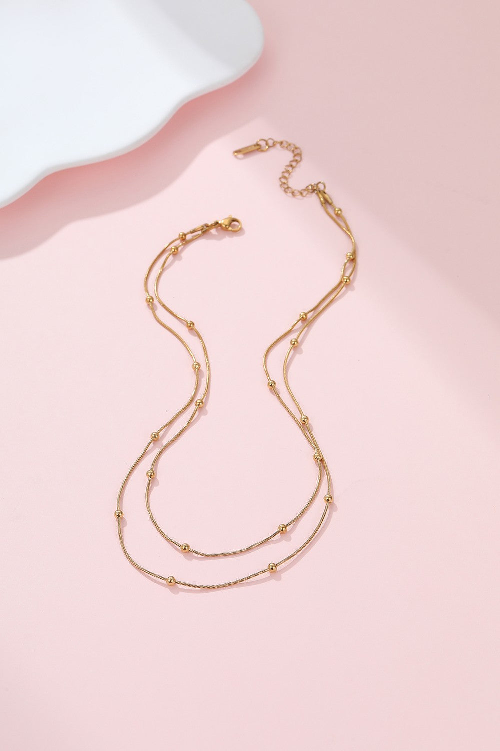 Layered necklace