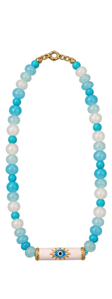 Beaded Necklace Multicolor