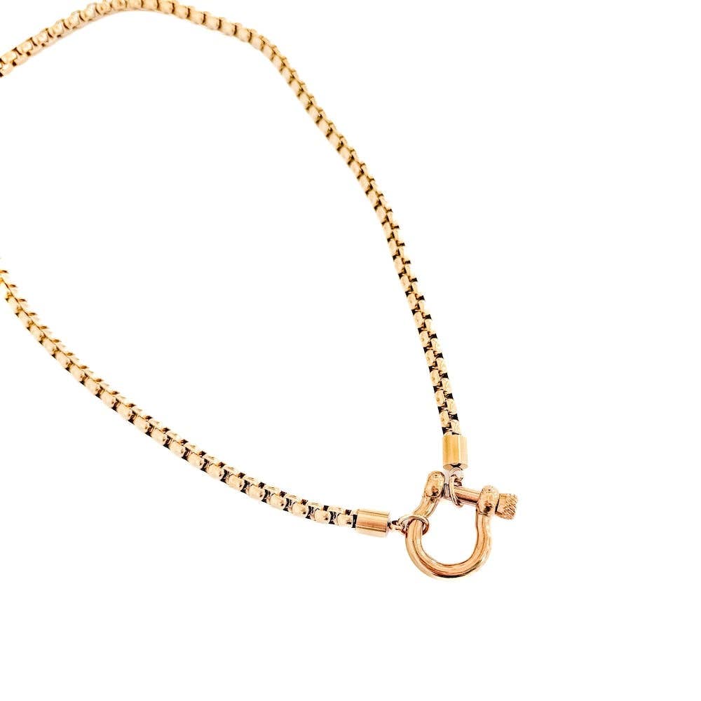 Horse bit necklace
