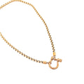 Horse bit necklace